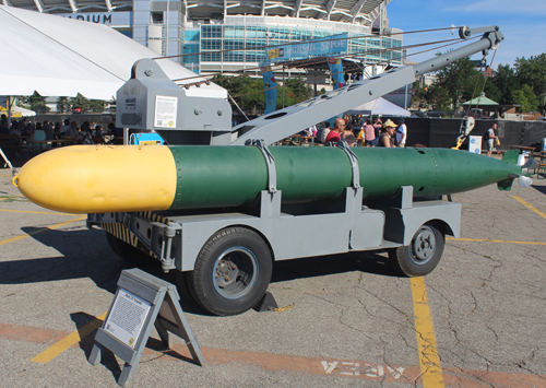Big Henry Mark 14 Torpedo at Cleveland Tall Ships Festival
